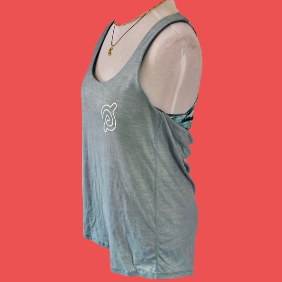 LULULEMON Athletica Tank Top / Bra Combo ~ SLAY THE STUDIO Size 8 ~ Medium - Picture 2 of 12